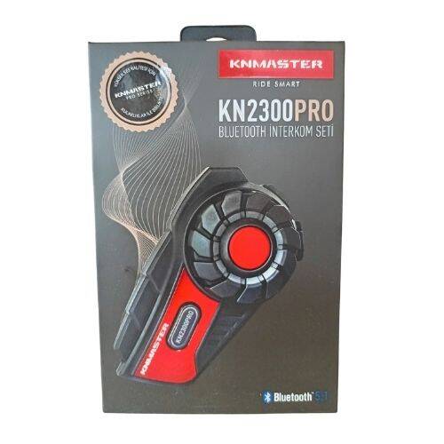 Knmaster KN2300 PRO Motosiklet Kask İnterkom Bluetooth Intercom Kulaklık Seti - 2