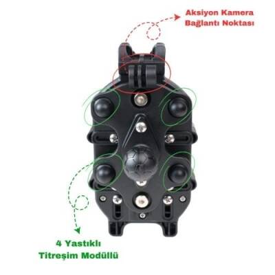 Knmaster TT-860 WU Titreşim Engelleyicili Tüm Motosikletlere Uyumlu Telefon Tutucu - 3
