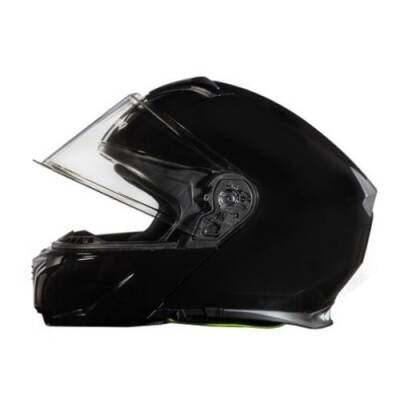 MARUSHİN M-312 Siyah Çene Açılır Motosiklet Kaskı - 3