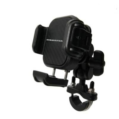 KNMASTER TT-870 Titreşim ve Hırsızlık Önleyici Motosiklet Telefon Tutucu - 3