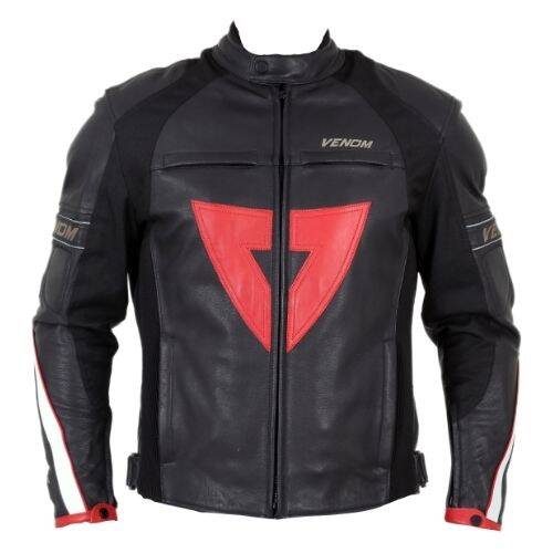 Venom D1 Racing Siyah Deri Mont - 1