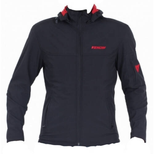 Venom Jaws Softshell Siyah Mont - 1