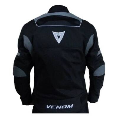 Venom Spin Gri Motosiklet Mont - 2