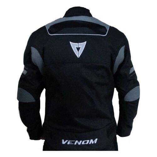 Venom Spin Gri Motosiklet Mont - 2