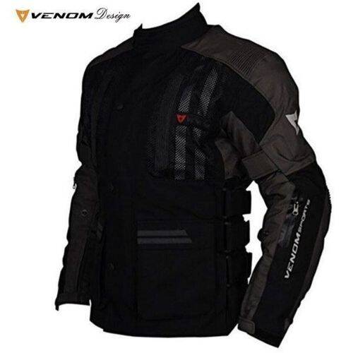 Venom Tourex Siyah Motosiklet Montu - 2